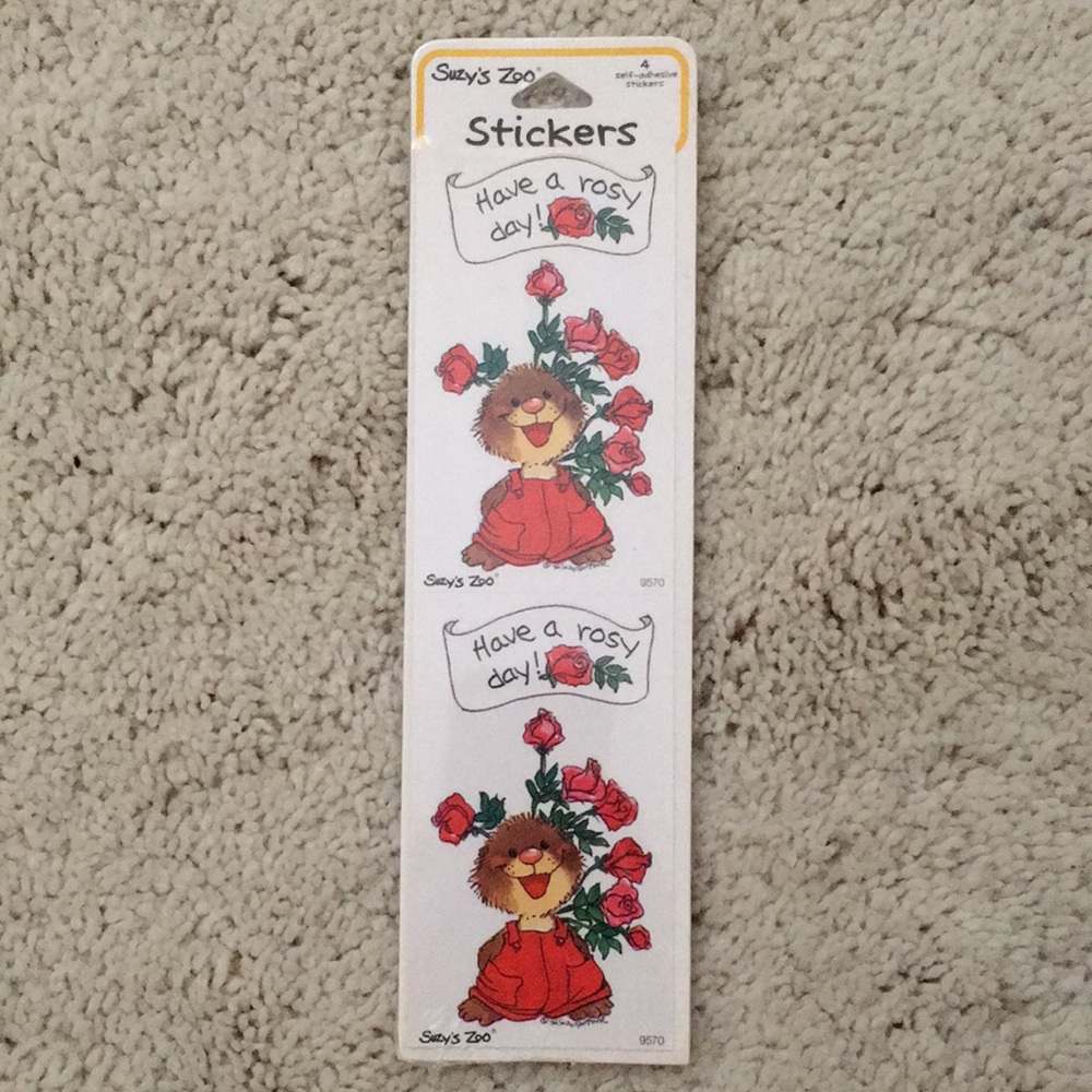 Brand new Suzy’s Zoo stickers